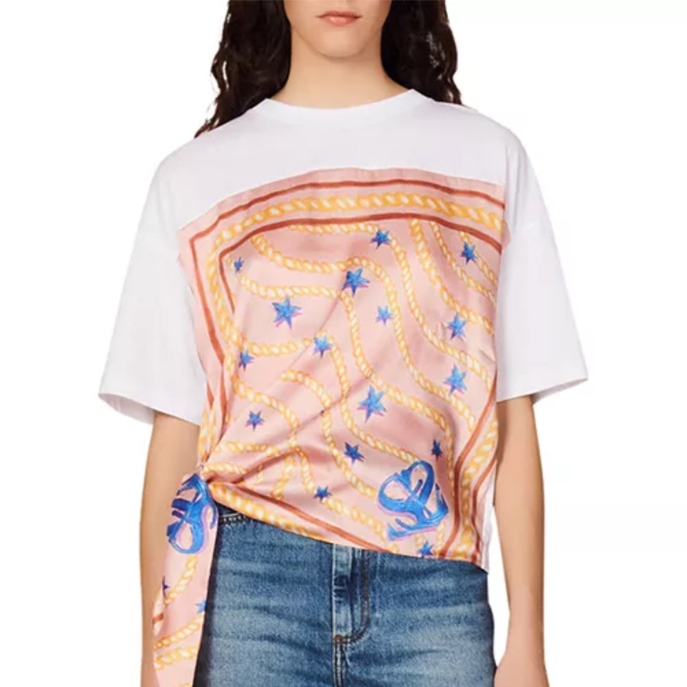 Eulalin Printed Insert Tee size 2